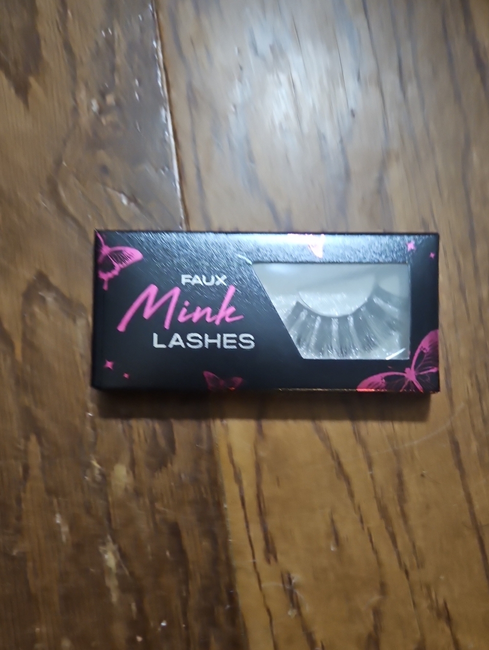 Faux Mink Lashes in Black — Voluminous Flutter